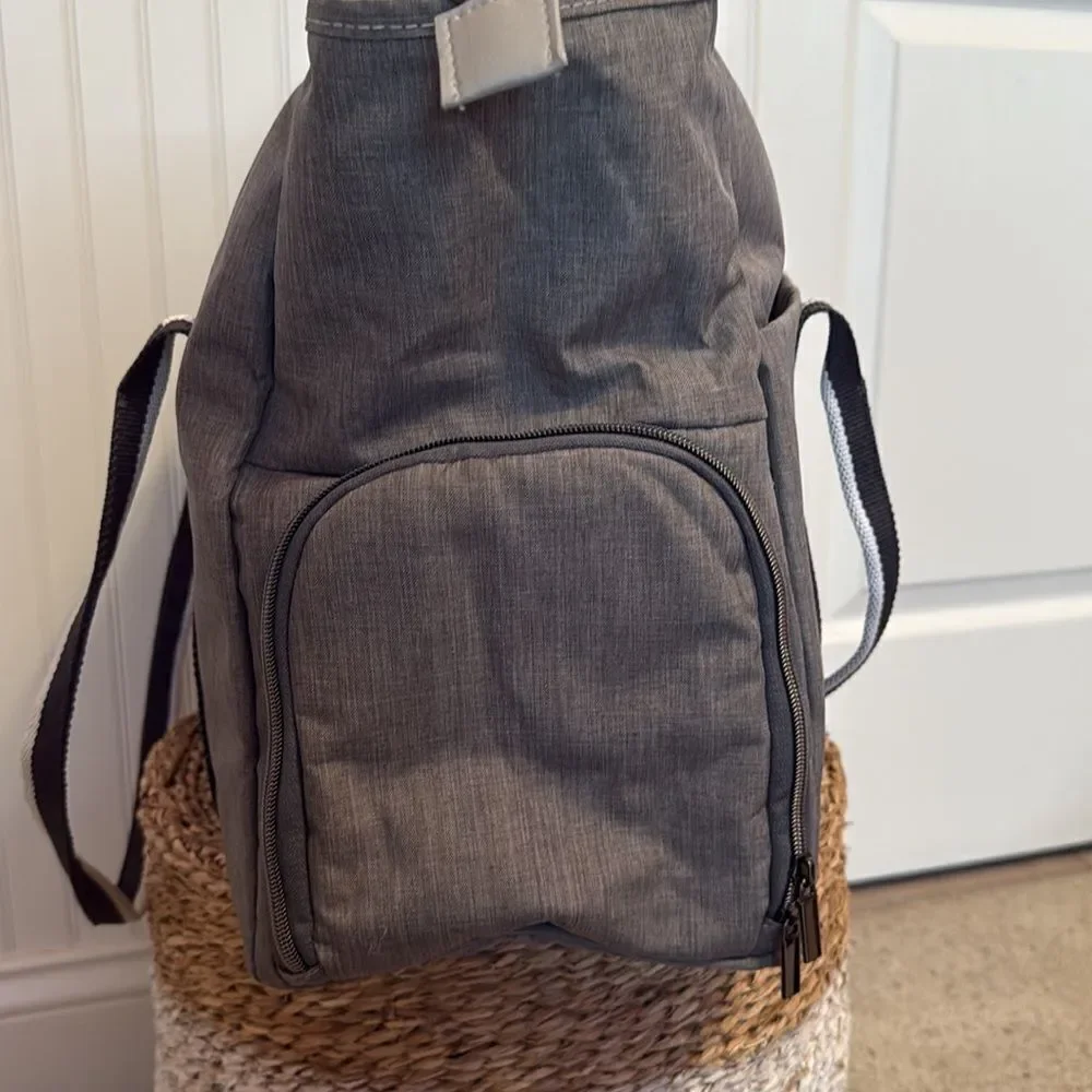 Yarwa Diaper Bag with Striped Handles - Excellent Condition